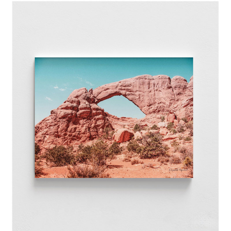 Photographie de désert, art mural surdimensionné, photo encadrée Canyon Photo, H 8 po x l 10 po, Noir