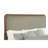 Verona Walnut Upholstered Queen Panel Bed