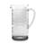 Beaded Pitcher Clear