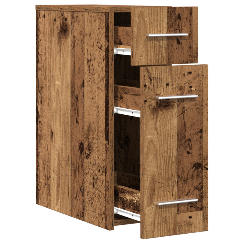 Rectangle Accent Cabinet, Rustic Brown