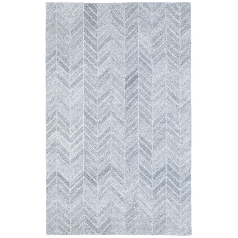Herringbone Chevron Indoor Rug, Rectangle 5' x 8'