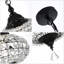 Luminaire suspendu en cristal 11,2 po
