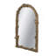 Miroir mural 24 po x 1,5 po x 34 po magnésien avec motifs botaniques et oiseaux dorés