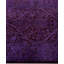 Overdyed One-of-a-Kind 2' 7" X 12' 9" Hand Knotted Area Rug
