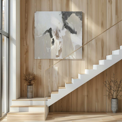 Impression sur toile, mosaïque monochrome v2