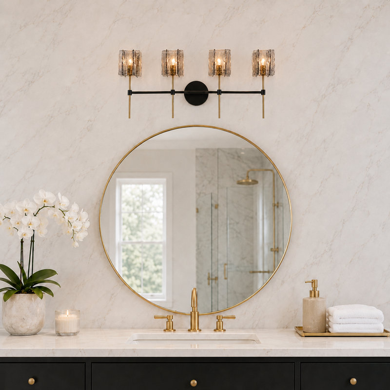 Quitman 4 - Light Dimmable Bathroom Vanity Light