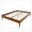Structure de lit plateforme en bois de bambou massif et solide avec support en métal, aucun sommier nécessaire, assemblage facile, style moderne et minimaliste-1437086627-1437086626