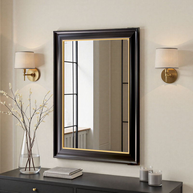 Composite Rectangle Mirror, 75x60cm