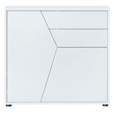 Amerissa 2 Drawer 79Cm W Combi Chest