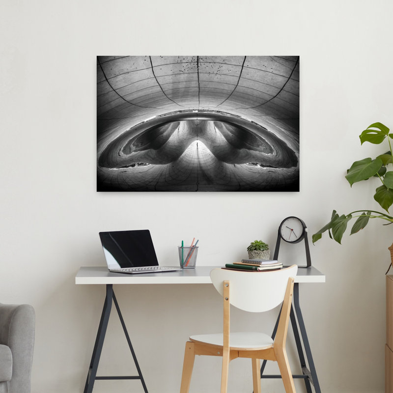 Art mural abstrait, paysage contemporain abstrait, H 24 po x l 36 po