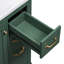 Meuble-lavabo de salle de bain 36 po, en bois massif + 6 tiroirs, base peinte 36 po et tablette ajustable, conception moderne, autoportante-2104873517