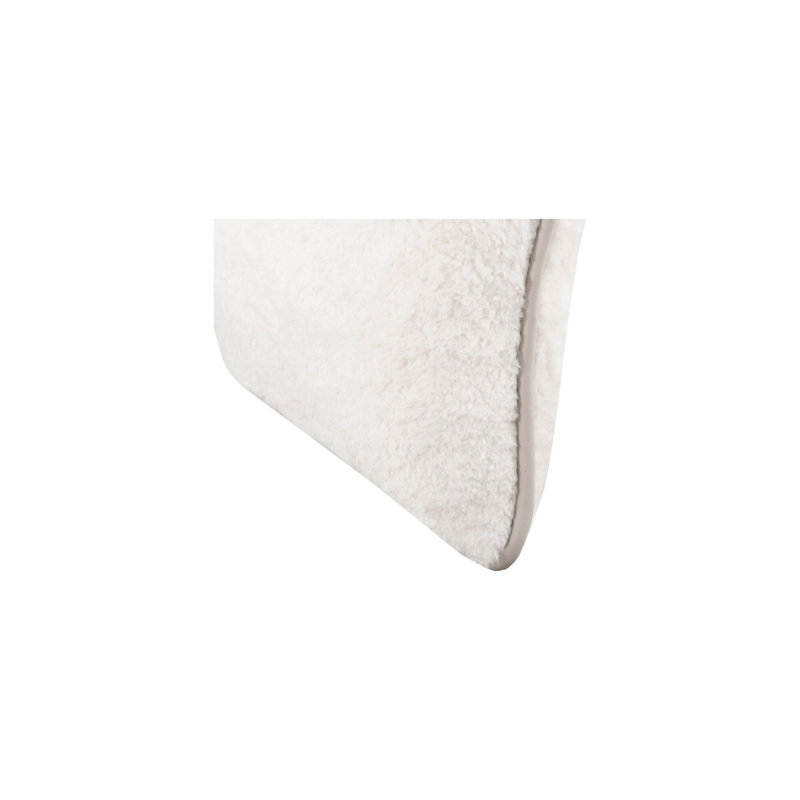 Carr 25In Cushion Faux Fur Cream