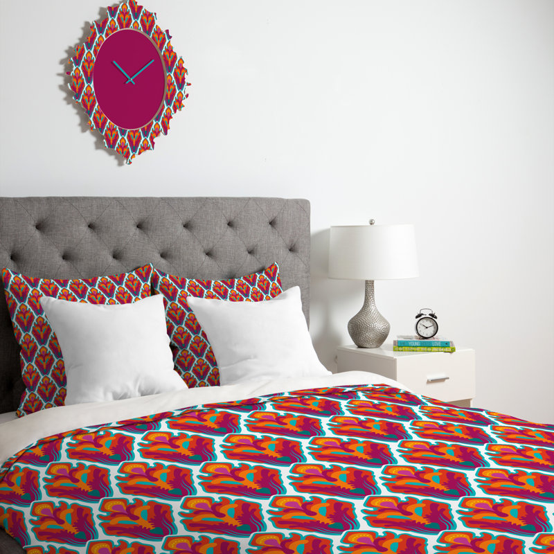 Housse de couette rococo, Housse de couette pour lit simple, Luxe