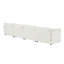 Canapé modulaire Free Combination, canapé modulaire 4 places, tissu chenille confortable