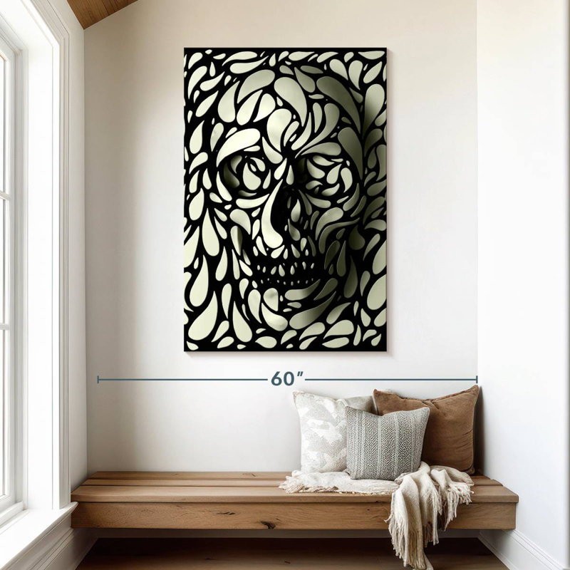 Kerner Skull I, 48" H x 32" W