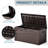 120 Gallons Water Resistant Lockable Deck Box-98740425