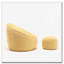 Fauteuil à billes rembourré-670433606