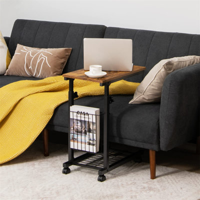 Table de bout avec rangement Harshad