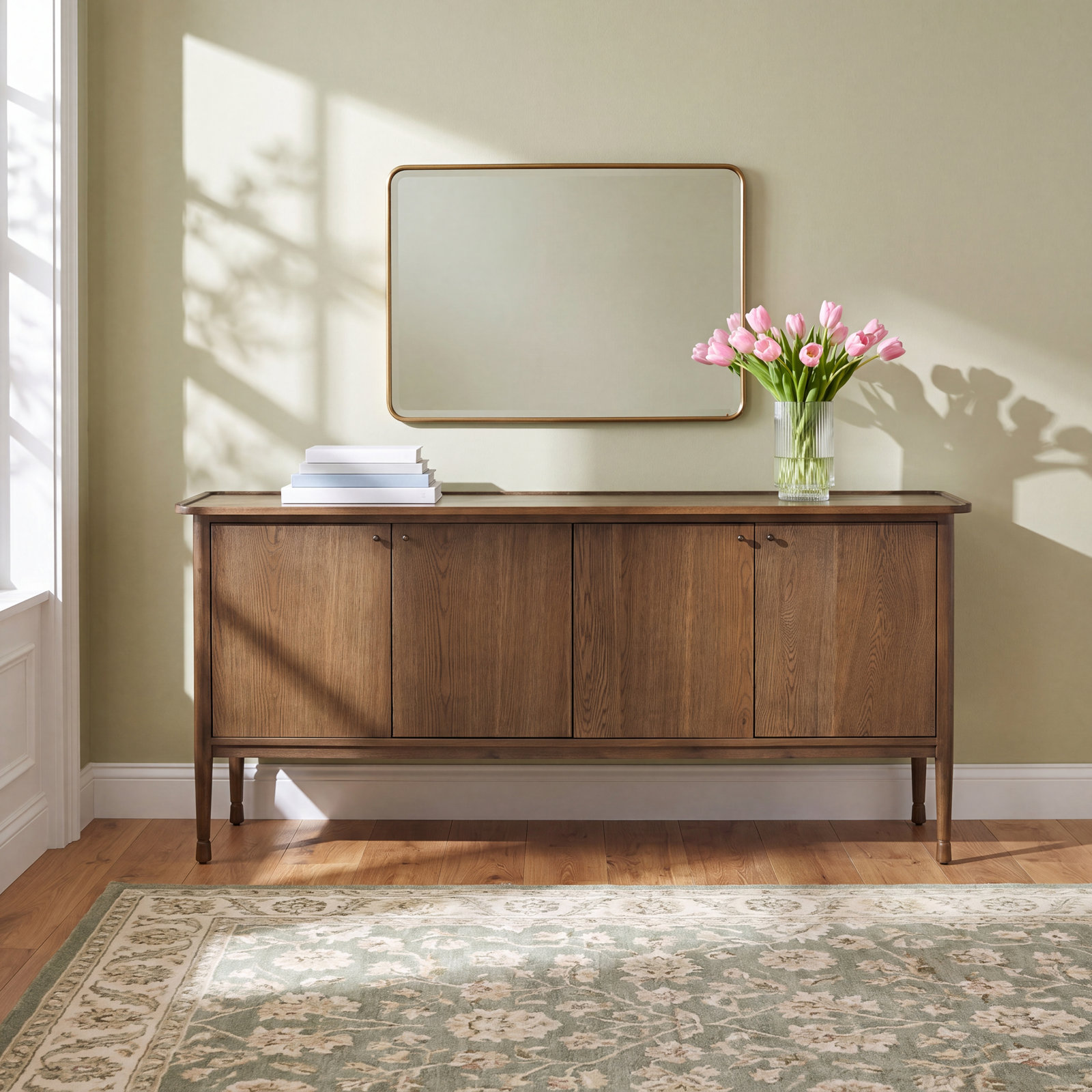 FRANNY 72'' Solid Wood Sideboard