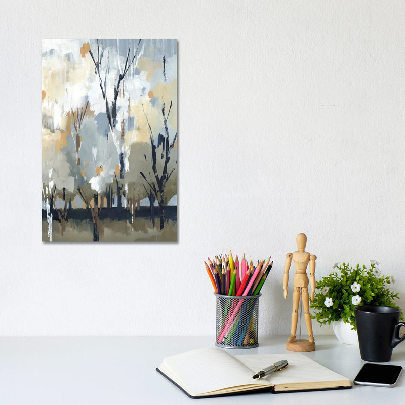 Silversong Birch I- Gallery-Wrapped Canvas Giclée