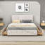 Grand lit plateforme tapissier avec rangement Daryll-1205071541