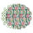 Vida Laurent And Trellis Reversible Round Placemats
