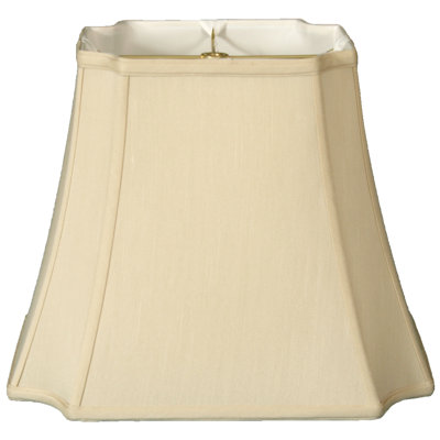 Abat-jour cloche en soie / shantung (araignée)