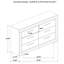 Commode 6 tiroirs Pierce White-1371990920