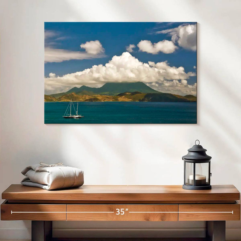 Nicci Nevis de Saint-Kitts, H 16 po x l 24 po