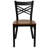 Prompton 'X'' Metal Restaurant Chair-158781932-158781941
