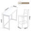 Burgan 2 - Person Dining Set-2069860265-2069860266