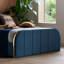 Bevens UPHOLSTERED BED BLUE-516533415