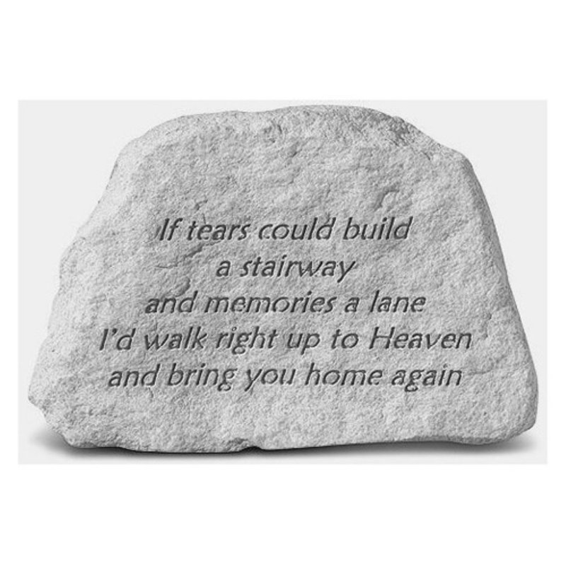 Scroggins Concrete Religious & Spiritual Memorial Plaque