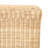 Cabo 36" Scalloped Rattan Console Table