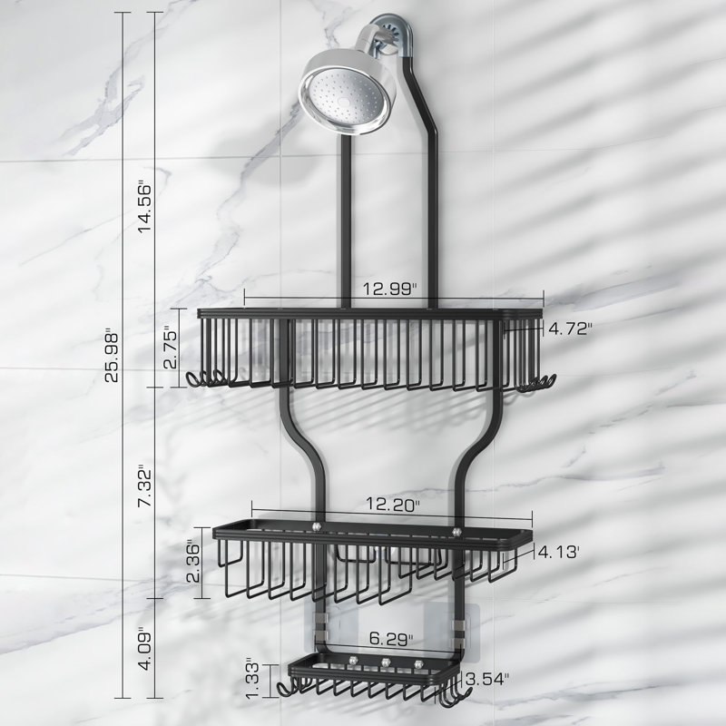 Shower Caddy, Black
