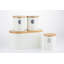 Typhoon Living 4 Piece Coffee, Tea, Sugar Jar Set and Bread Bin Set-28174368