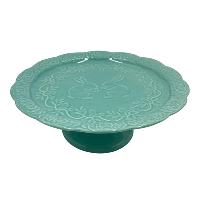  Ceramic Green Cake Stand Home Decorations Easter