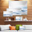 Toile abstraite murale, impression de vague d'eau 3D - Vague d'eau 3D-35124097-35124096