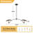 2-Light Kitchen Island Pendant Light
