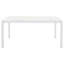 Table rectangulaire de haute qualité avec plateau en marbre, aspect contemporain, l 38 po de largeur x 64 po, fini de faux style de cuisine, esthétique moderne, convient à un repas personnalisé, 30 po