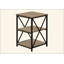 Table de chevet polyvalente en bois avec rangement et design décoratif, parfaite pour n'importe quelle pièce.-1864254949
