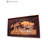 31" The Mahabharat View - Lord Krishna | Natural Color On Wood Panel With Inlay Work