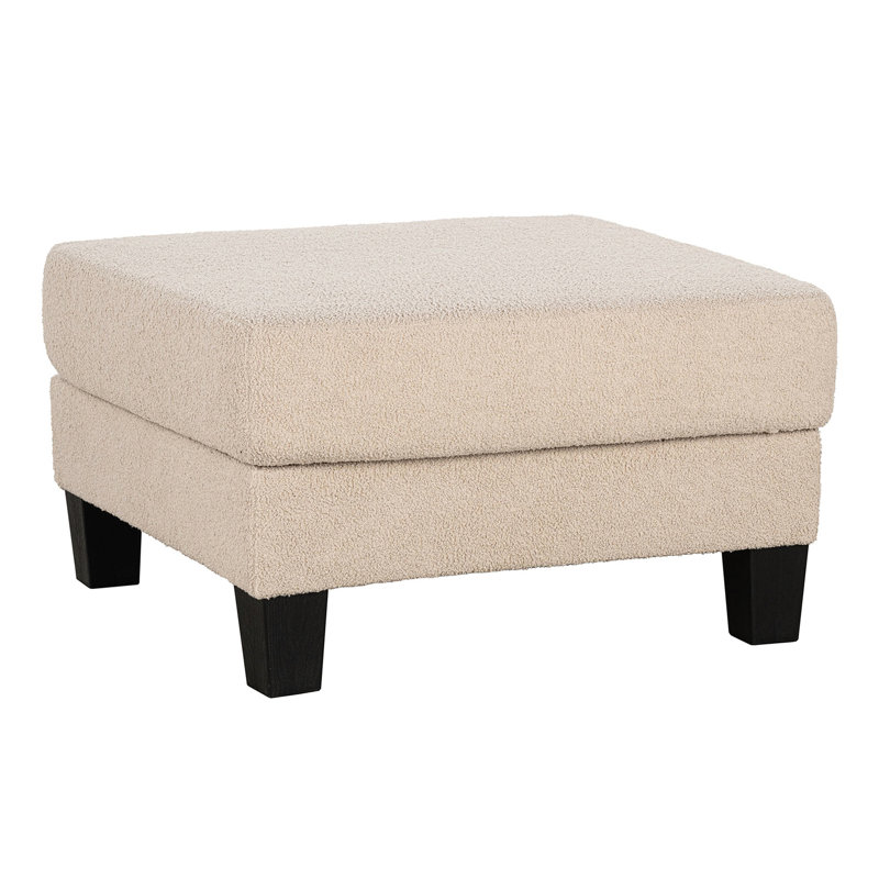 Rangement beige avec design contemporain, l 18 po de profondeur, 18 po de hauteur, tissu de style bois d'ingénierie, l 31 po x P 31 po H 18 po, pour le salon