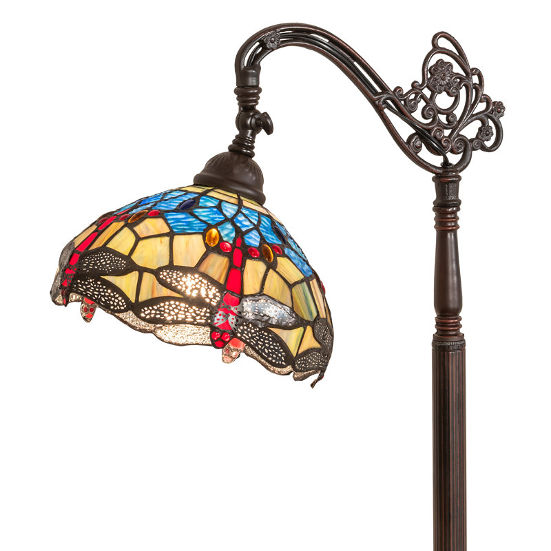 Tiffany Task Floor Lamp