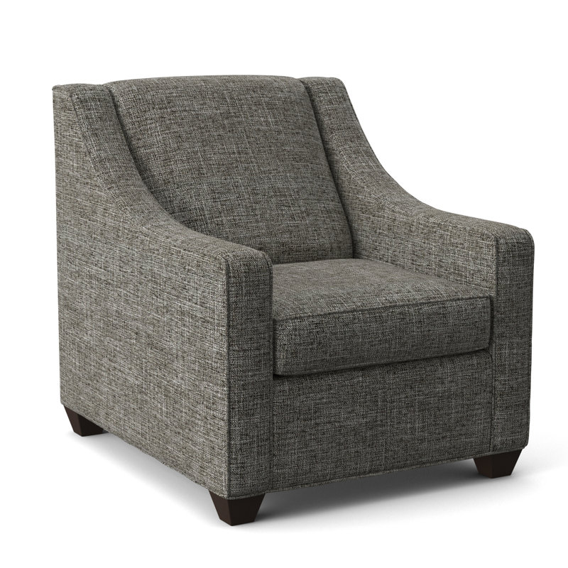 Phillips Upholstered Accent Chair, Cafelle, Archetype Quartz