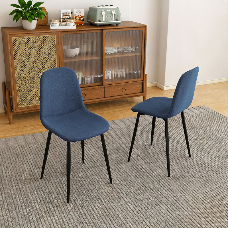 Chaises de salle à manger Modern, Bleu