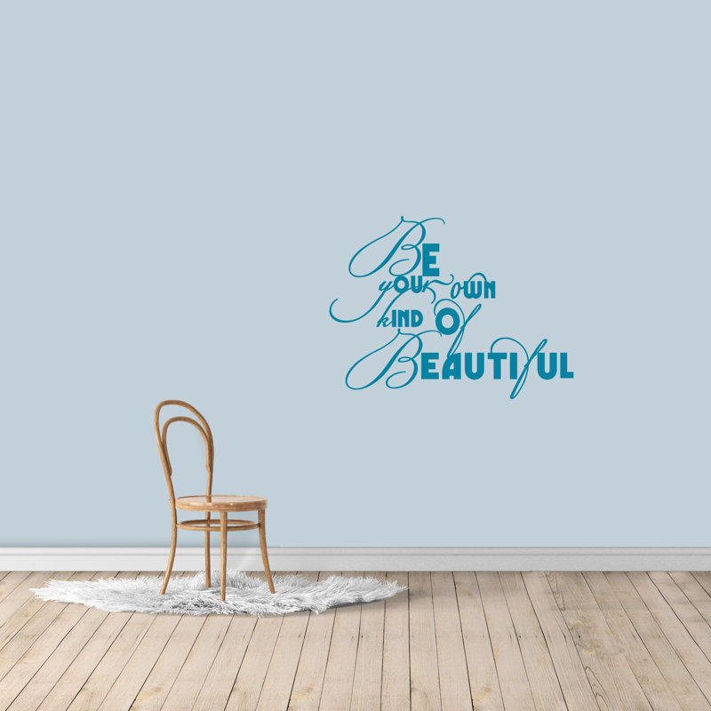 Décalcomanie murale en votre genre, Bleu sarcelle