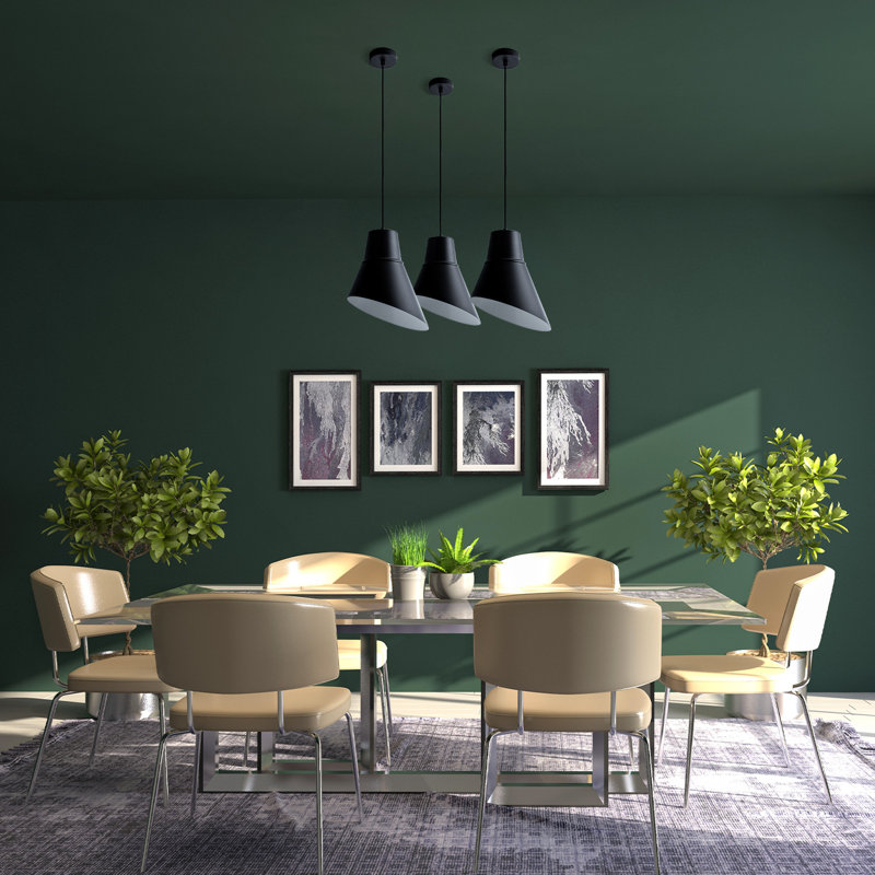 Pittman 1 - Light Single Pendant, Black