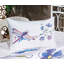 Drap-housse et coussin décoratif Ambesonne - vert, mauve et bleu-106788578