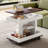 End Table With Lift Top And Wheels-1868137507